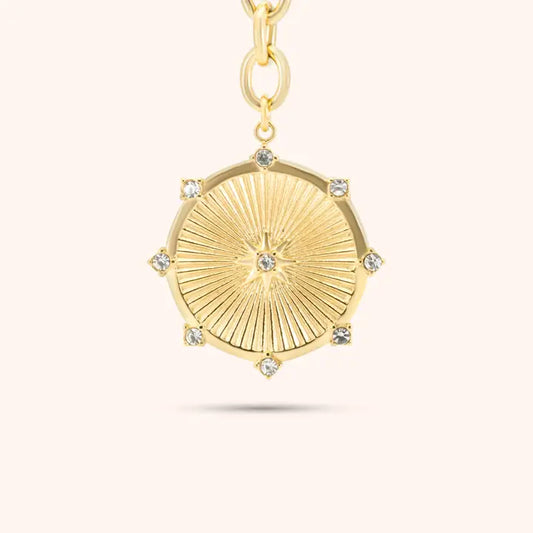 Pressie Radiant Heart Lariat Necklace