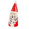 Santa w/ Hat LED Garden Statue