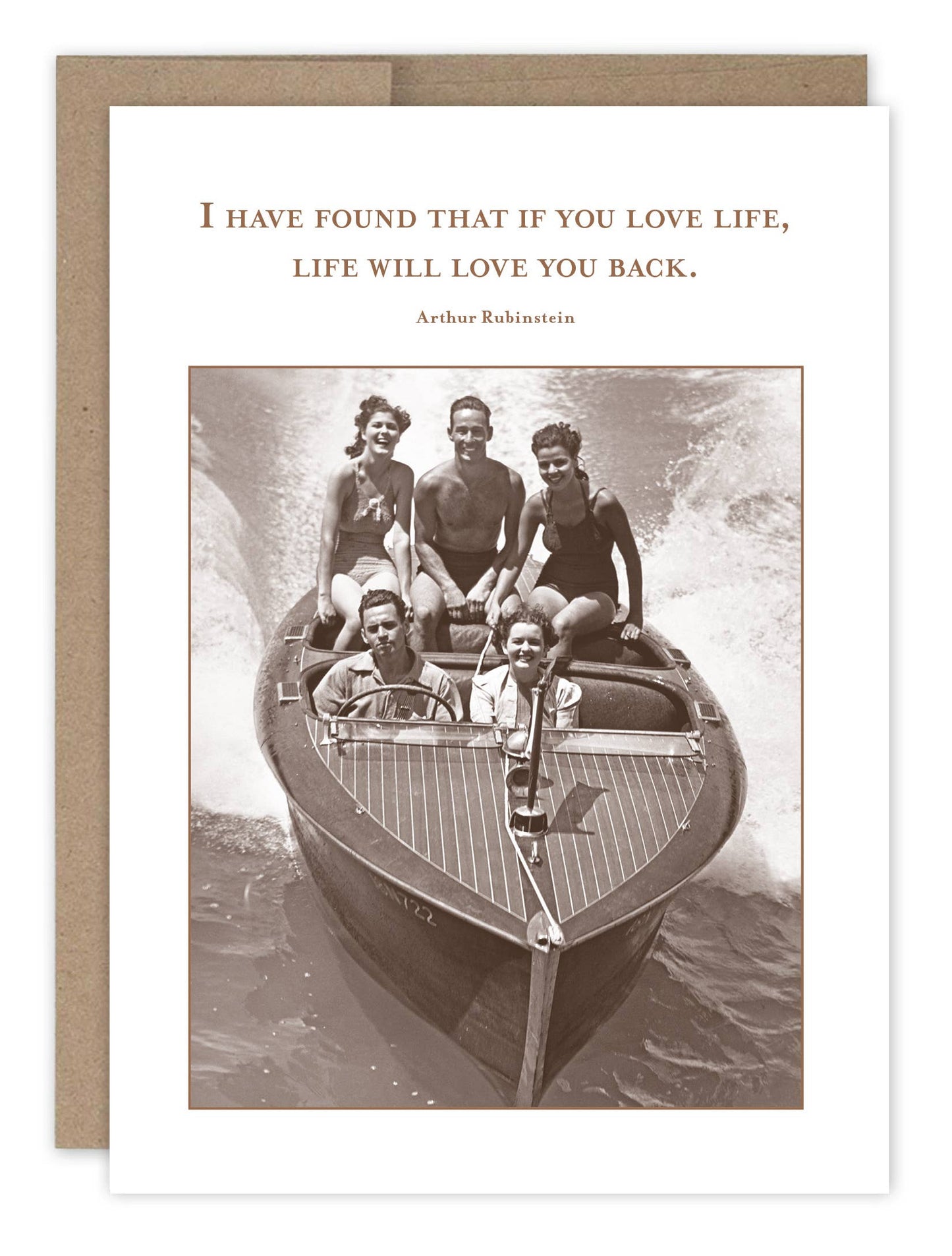 If You Love Life Birthday Card