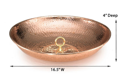 Rain Chain Basin - Copper