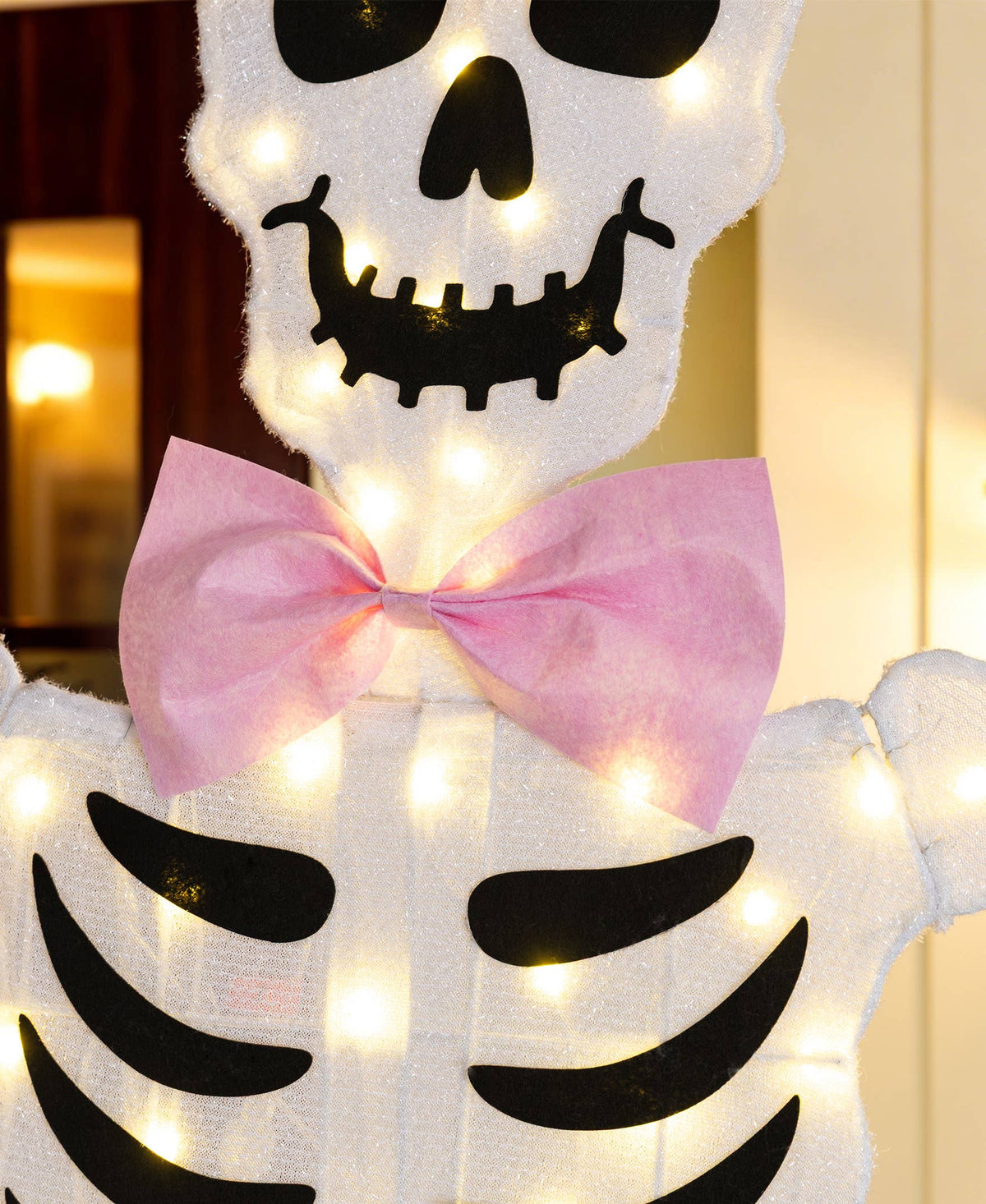 Lighted Skeleton Halloween Outdoor Decor