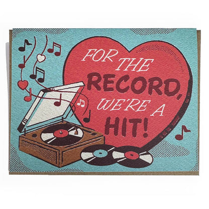 We're a Hit! Valentine's Day Card