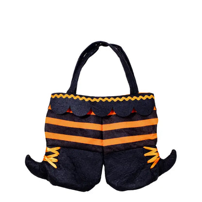 Witch Boots Treat Tote