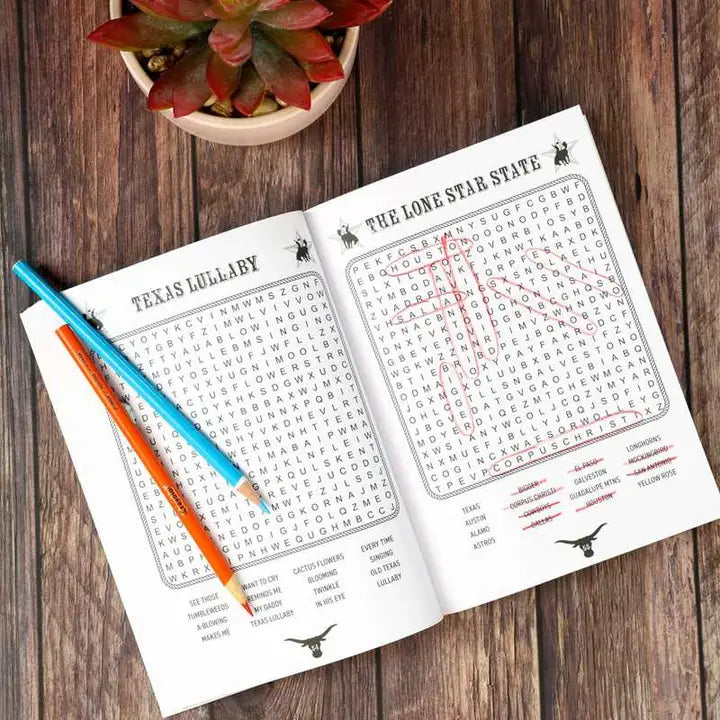 All About Texas Word Search