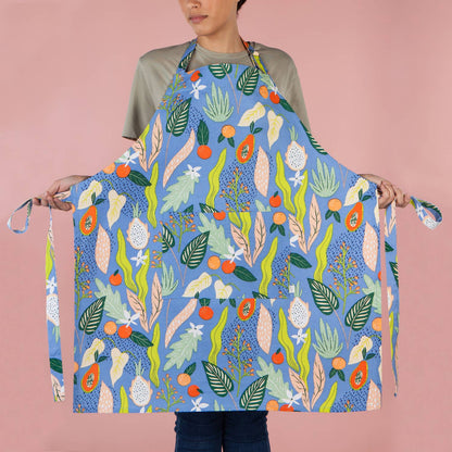Paradise Apron Slate Blue by Danica
