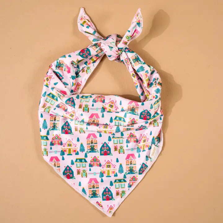 Bow-Wow Pet Bandana-Sugarplum Lane
