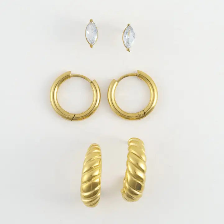 Half Moon Hoops Trio