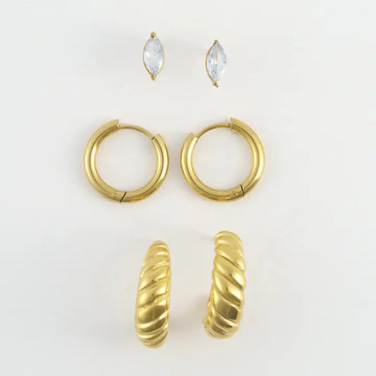Half Moon Hoops Trio