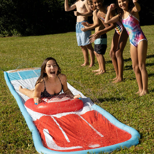 Splash Slides - Red White and Blue Pop slide