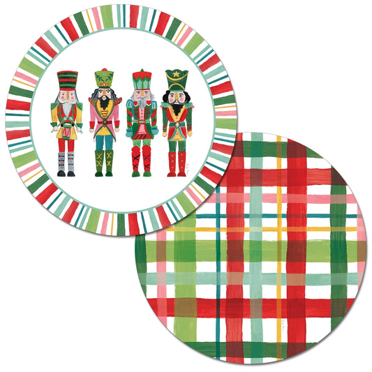 "Nutcracker" Round Reversible Flexible Placemat