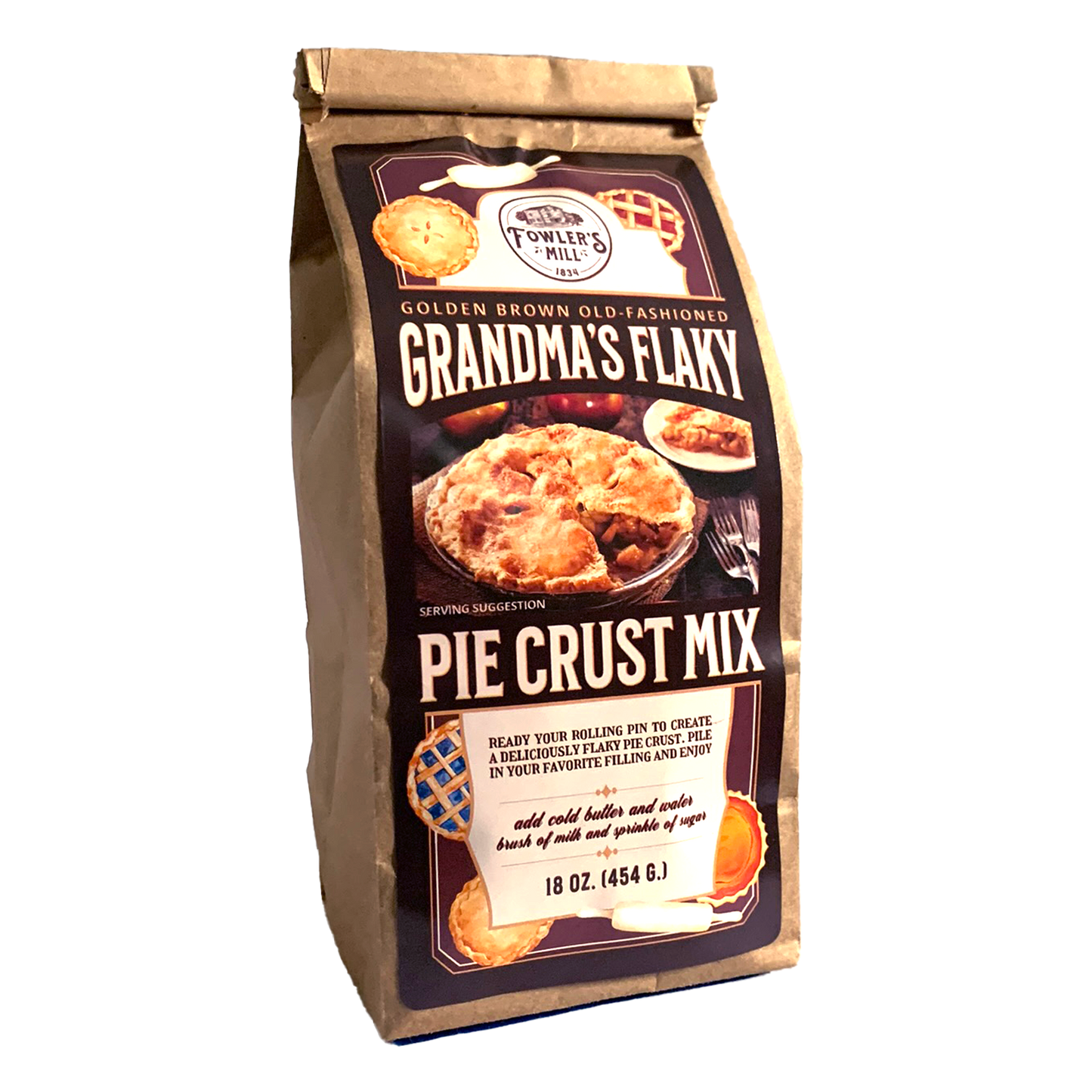Fowler’s Mill Grandma's Flaky Pie Crust Mix