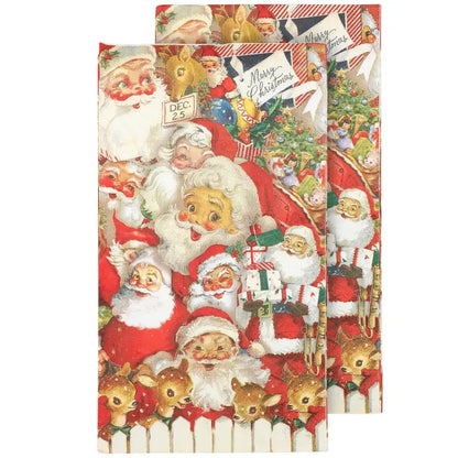 Retro Santa Guest Napkins