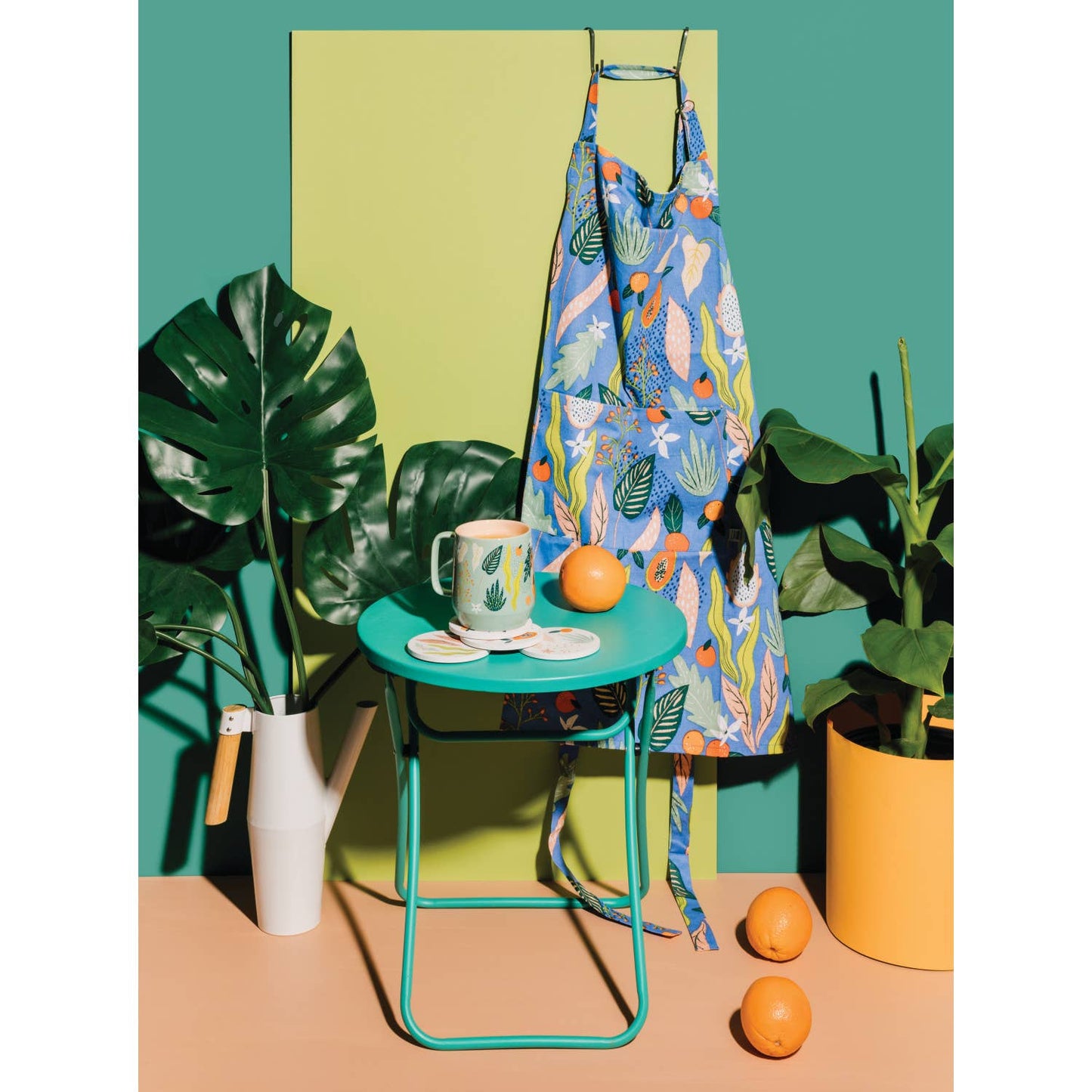 Paradise Apron Slate Blue by Danica