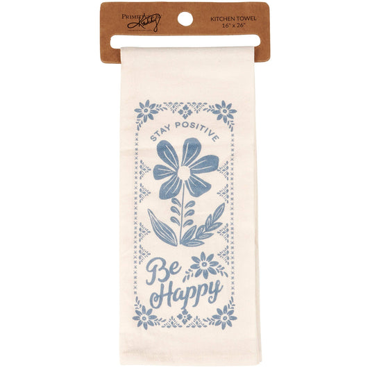 Be Happy Kitchen Towel