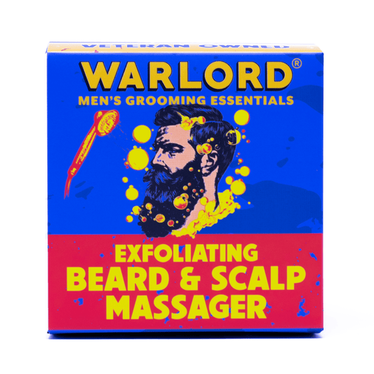 Warlord Exfoliating Beard and Scalp Massager