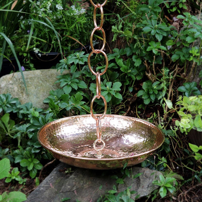 Rain Chain Basin - Copper