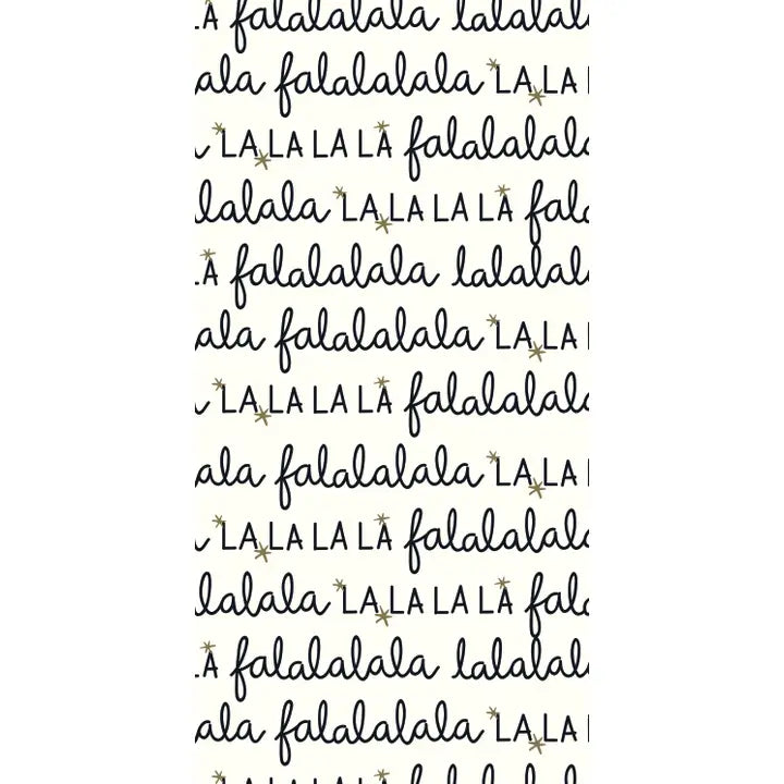 Script Fa La La Tissue Paper