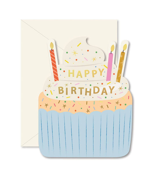 Birthday Cupcake Greeting Card