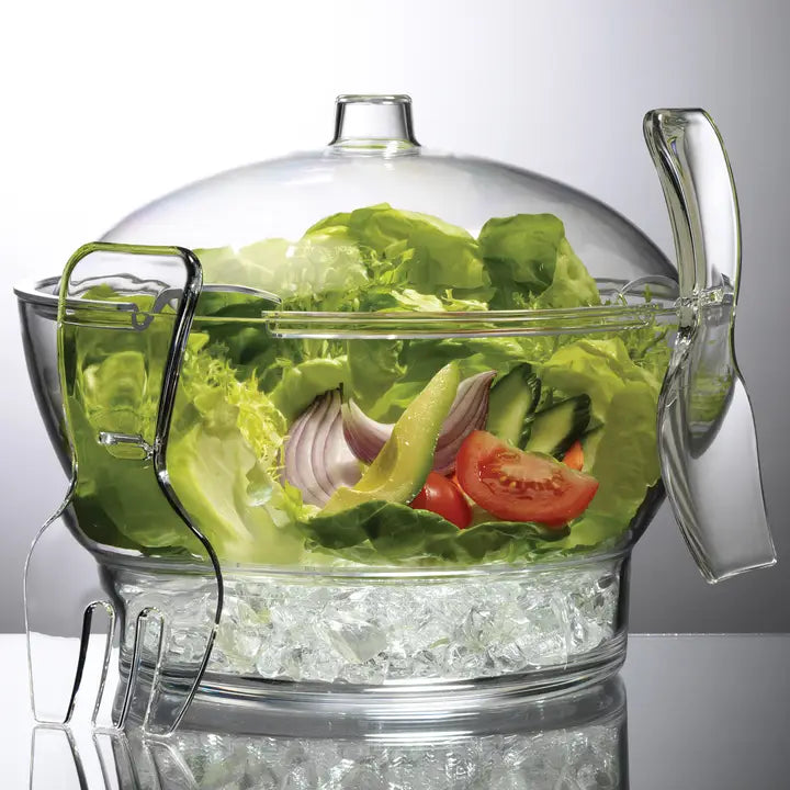 Prodyne Salad Server Cold Bowl On Ice
