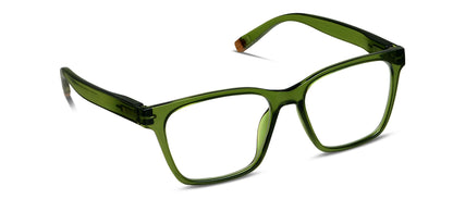 Wilder Green Blue Light Reader Glasses by Peepers