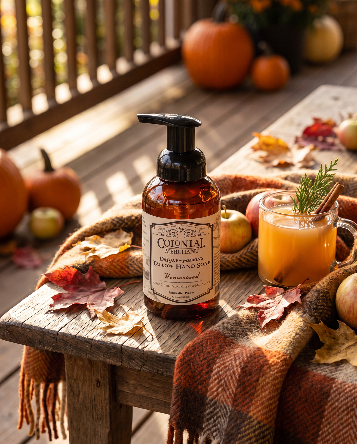 Homestead Tallow Foaming Hand Soap – Handmade 12 oz USA