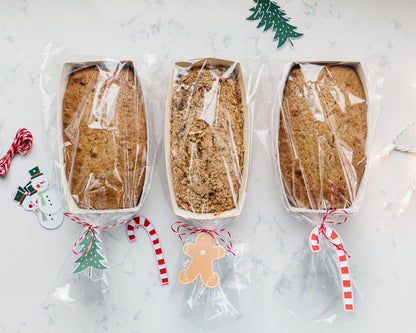 Christmas Plaid Loaf Pan Set