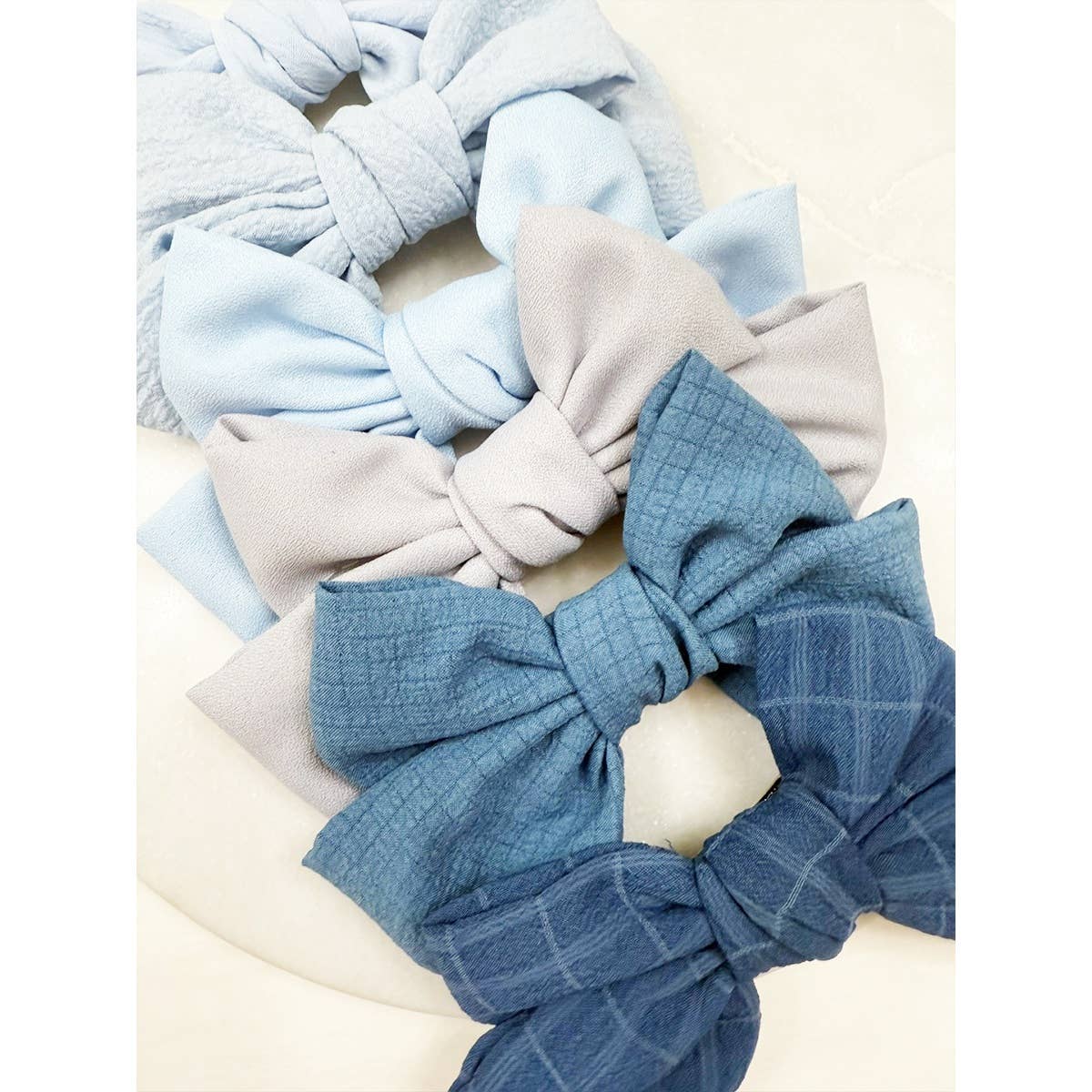 Double Layer Bow Hair Clips