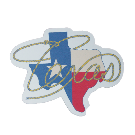 Texas Roped Sticker