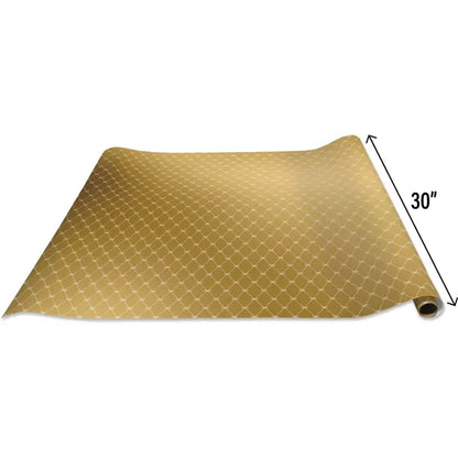 Beautiful Bows Gold - Gift Wrap Rolls