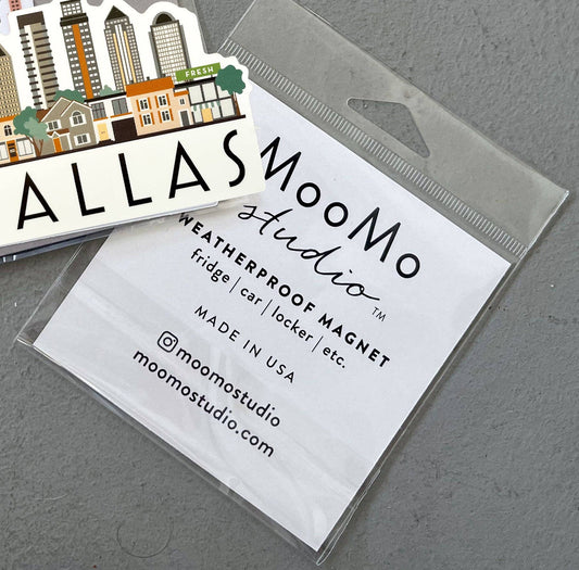 Dallas Cityscape Magnet