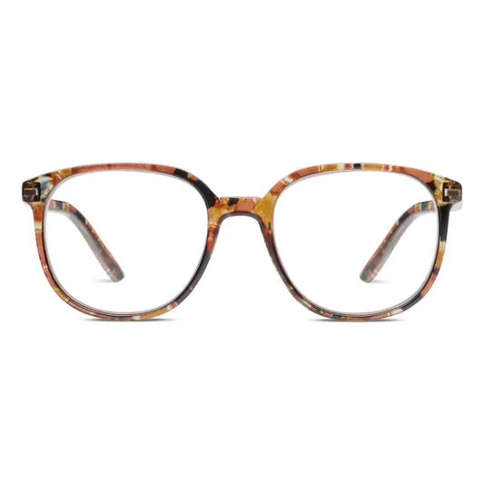 Manifest Caramel Quartz Reader Glasses by Peepers