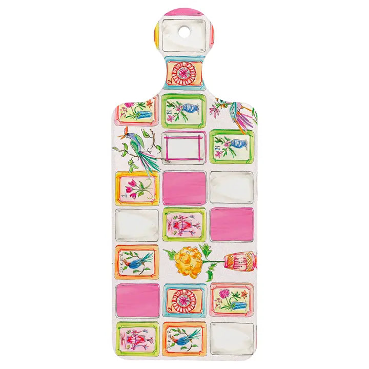Mahjong Ceramic Serving Board