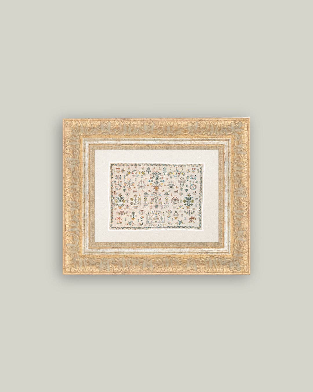 Griet Ruwen Tapestry Sampler Framed Art