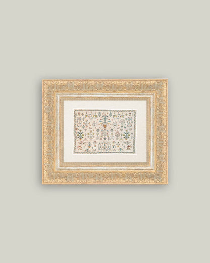 Griet Ruwen Tapestry Sampler Framed Art