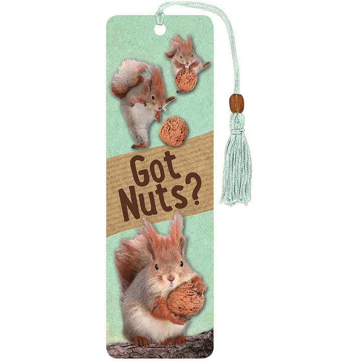 Got Nuts? Beaded Bookmark