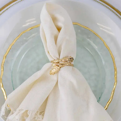Oak And Acorn Napkin Ring