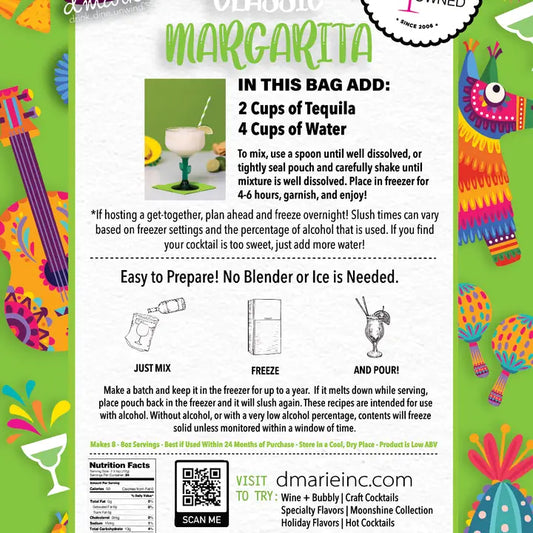 Classic Margarita - Ready-To-Freeze Cocktail Mix