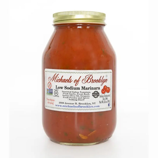 Michaels of Brooklyn - Low Sodium Marinara Sauce