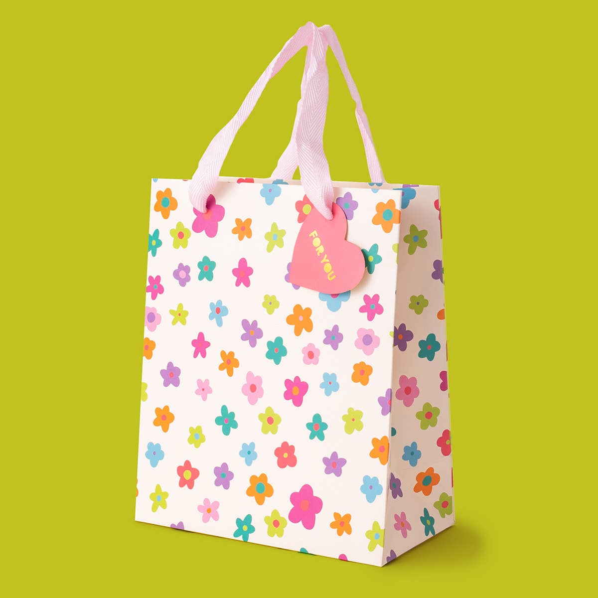 Happy Flowers Medium Gift Bag