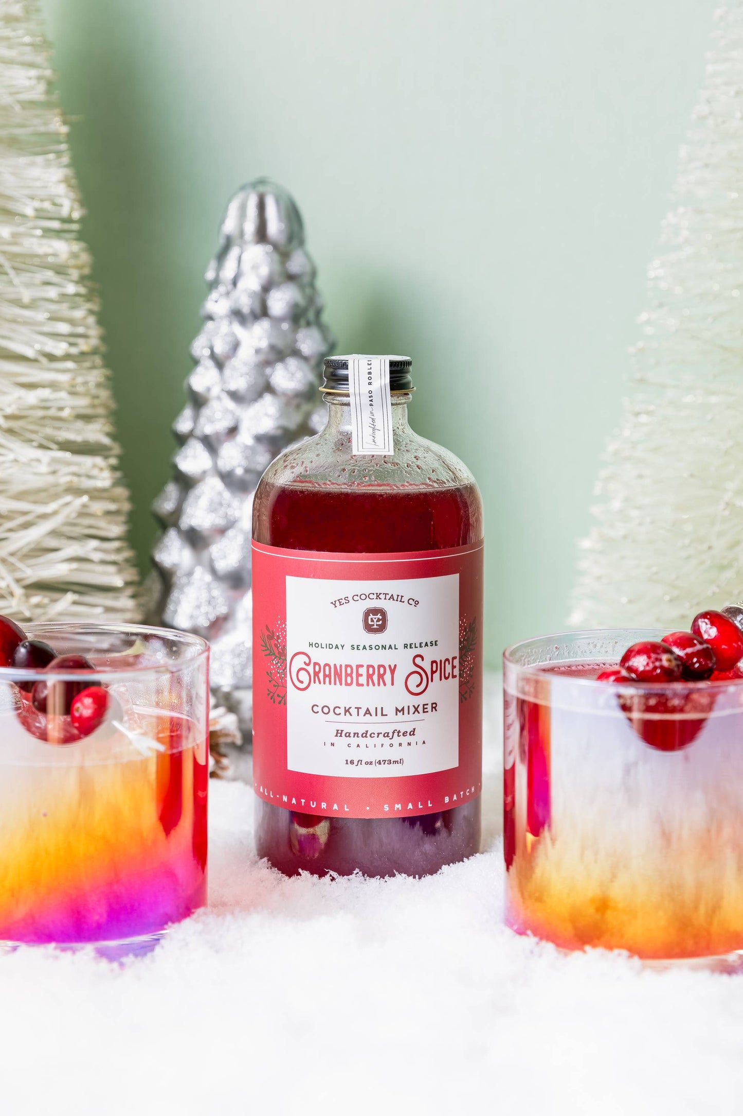 Holiday Seasonal: Cranberry Spice Cocktail Mixer