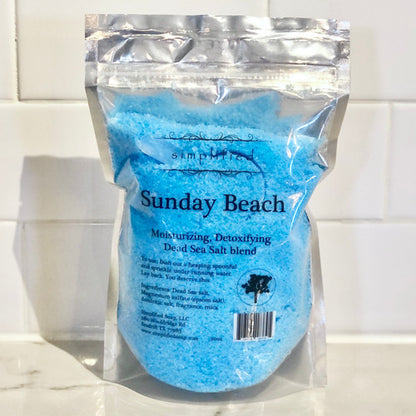 Simplified Dead Sea Bath Salt Bag - 20oz