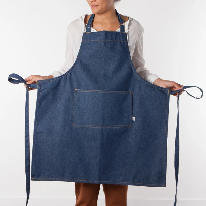 Denim Stonewash Chef Apron