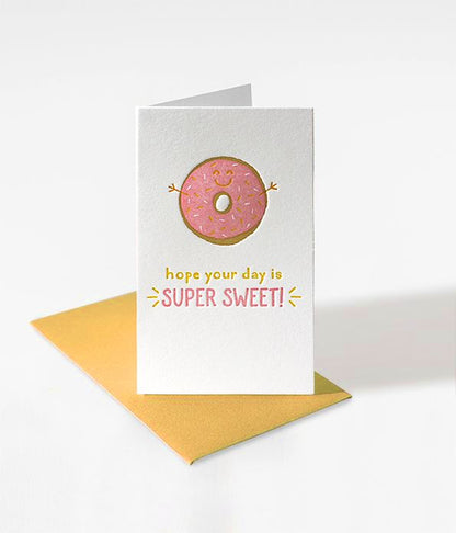 Super Sweet - Mini Notes Small Birthday Card