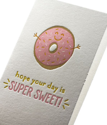 Super Sweet - Mini Notes Small Birthday Card