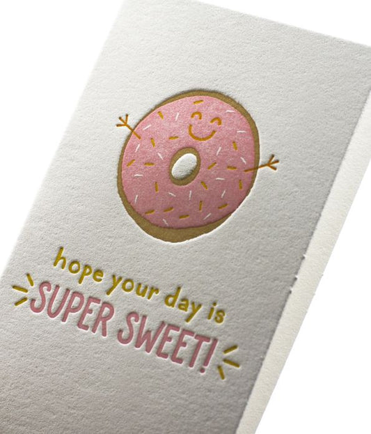 Super Sweet - Mini Notes Small Birthday Card