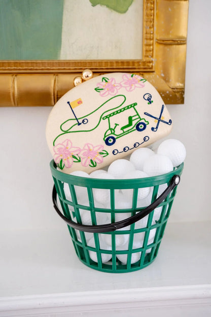 Golf Clutch- Embroidered