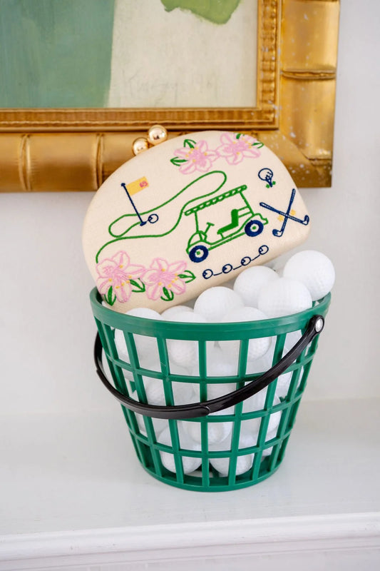 Embroidered Golf Clutch