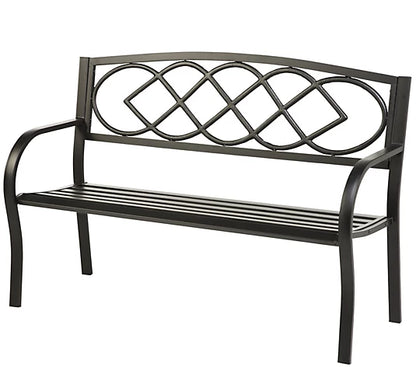 Celtic Knot Garden Bench