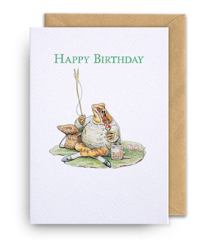 Jeremy Fisher Birthday Greeting Card