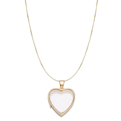 Build Your Own Locket, Floating Locket With Dainty Chain